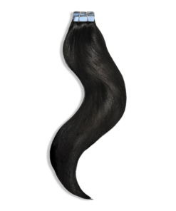 Tape in Hair Extensions - #1B Natural Black - 20inch