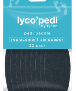 Lyco'Pedi replacement sandpaper - 30pack