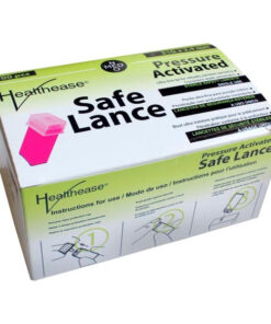 Pressure Activated Safety Lancets - 21G (100/Box)