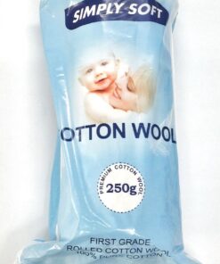Simply Soft Organic Cotton Wool Roll - 250g