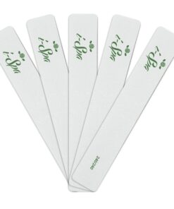 i-Spa White Square Nail File 240/240 - PACK OF 10