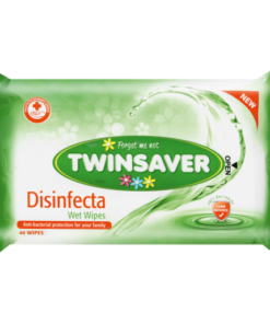 Twinsaver Disinfectant Wet Wipes 40 Pack