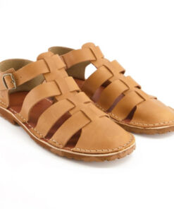 Bata Safari Mens Sandal Close Toe Tan Size 8