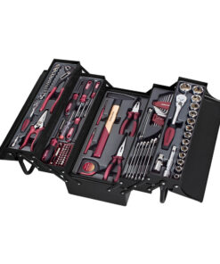 Kraftwerk 106-Piece 1/4" + 1/2" Universal Tool Set In Metal Box Cantilever