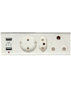 Nexus Adaptor 1X16A 1Xschuko 1X5A 2Usb