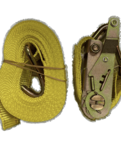 2 TON RATCHET & 50MM X 6M YELLOW STRAP – Sold per unit, MOQ 20 or MOQ 50