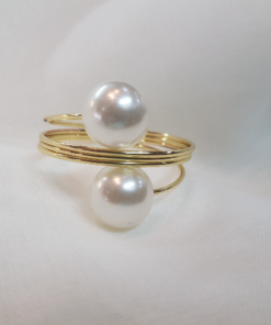 Napkin Ring - Dual Pearl Design