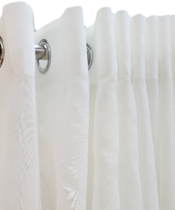 Plain Sheer Eyelet Tape Ready Made 5mt x 2.2