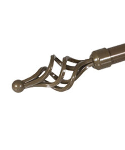 25mm Twirl Finial - Dual Pack