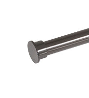 25mm Flat End Caps - Dual Pack