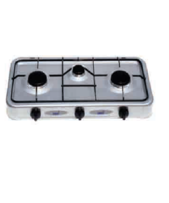Gas Stove - 3 Burner Enamel