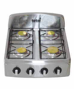 Gas Stove - 4 Burner Stainless Steel