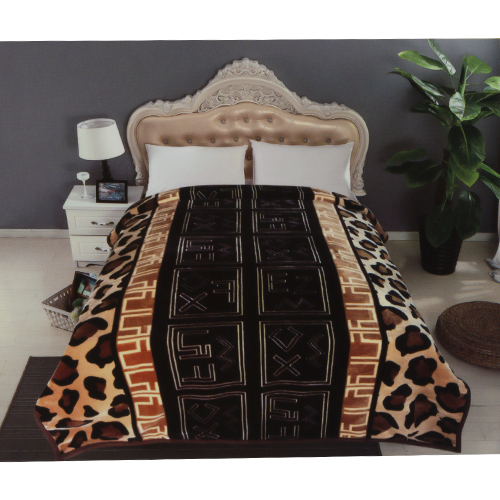 Blankets - Satin Gold 2 Ply Double Sided Print - Image 11
