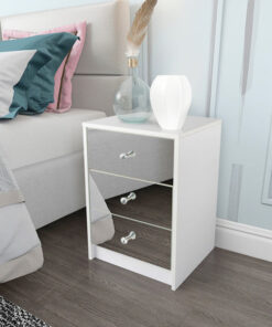 Pedestal - Basil 3 Drawer Mirror