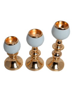 Candle Holder - White Top