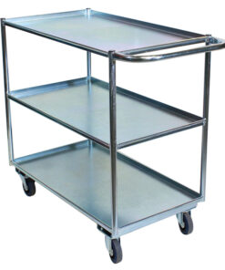 Small stock picker, 2 tier	900mm x 520mm x 900mm H/  3 tier-900mm x 520mm x 900mm H/ Large stock picker, 2 tier-1100mm x 610mm x 1220mm / 3 tier-1100mm x 610mm x 1220mm