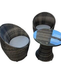 Patio Furniture  - Round Tub Chair & Table Set
