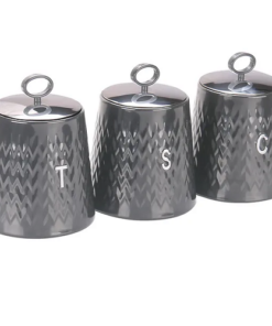 Canister Sets - 3 Pcs Waves Sets