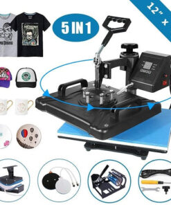 Heat Press - 5 in 1 Digital Transfer Sublimation