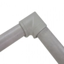 Curtain Pole Accessories - 65mm Corner Piece