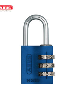 PADLOCK ABUS 30MM COMBINATION RESET BLUE, GREEN, RED and YELLOW BLISTER