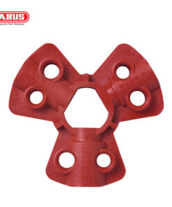 LOCKOUT ABUS COMPRESSED AIR CONNECTION RED