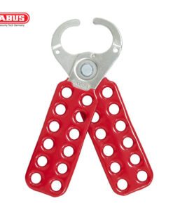 HASP ABUS LOCKOUT SAFETY RED 12 LOCK CAP