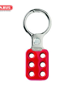 HASP ABUS SAFETY LOCKOUT RED ALU 40MM SMALL HASP and ABUS SAFETY LOCKOUT RED ALU 50MM LARGE