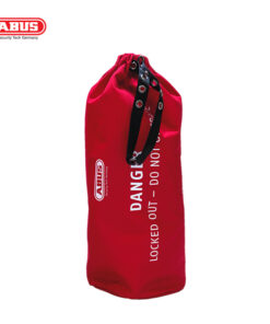 LOCKOUT ABUS PANEL SMALL and LARGE BAG RED