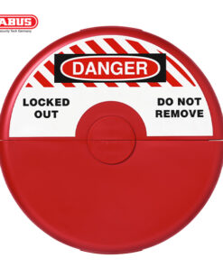 LOCKOUT ABUS VALVE 121X80X36MM RED,185X142X51MM RED,225X181X61MM RED,319X277X77MM RED and 406X364X77MM RED