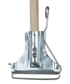PROMOP FAN MOP 1.2m AND 1.5m WOODEN HANDLE – PINE (uncoated) – METAL HOLDER