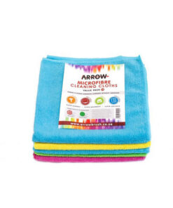 220gsm WOVEN MICROFIBRE CLOTH – 40cm x 40cm – 5 per pack(Arrow type)