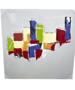 Canvas Painting - Abstract Painting Cityscape