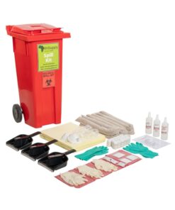 SPILL KITS BIOLOGICAL 130L WHEELIE