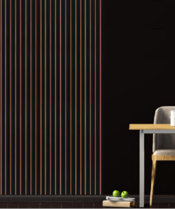 Slatted Indoor Wall Panel - Auric