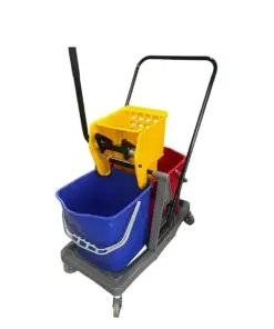 E-LINE 50lt DOUBLE BUCKET & WRINGER