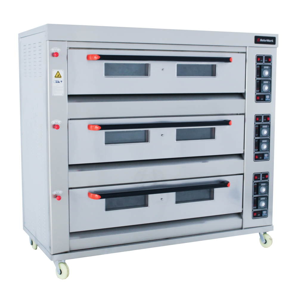 Deck Oven -3 Deck -2 Trays Per Deck (6)