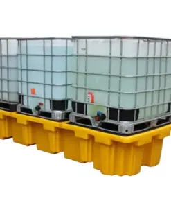 Spill Pallet for 3 x 1000L IBC or 9 x 210L Drums(removable deck)
