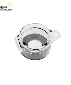 LOCKOUT BBL EMERGENCY STOP CLEAR 22MM DIA