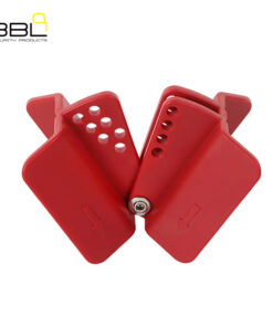 LOCKOUT BBL BUTTERFLY Y VALVE 4MM DIA RED