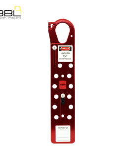 LOCKOUT HASP BBL BUCKLE HASP 12 LOCK RED