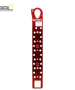 LOCKOUT HASP BBL BUCKLE HASP 24 LOCK RED