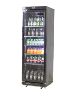 Beverage Bottle Cooler -Black 400Lt