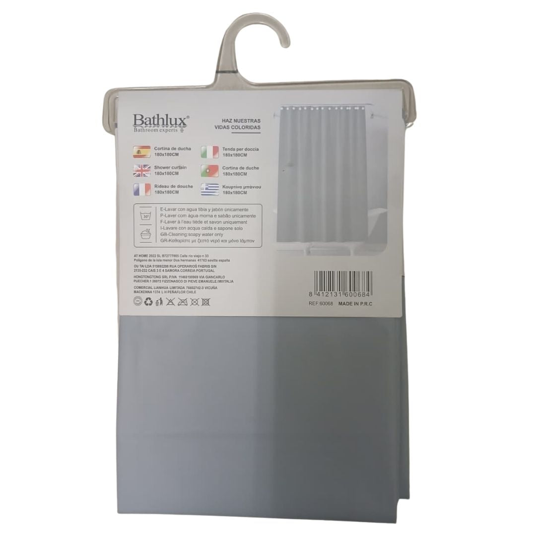 Bathlux - Waterproof Shower Curtain 180cm - Image 2