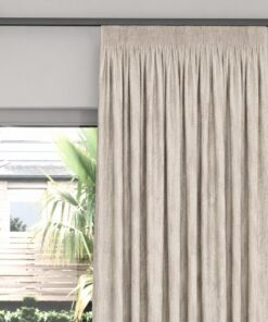 Brush Stroke Lined Taped - Ready Made Curtains