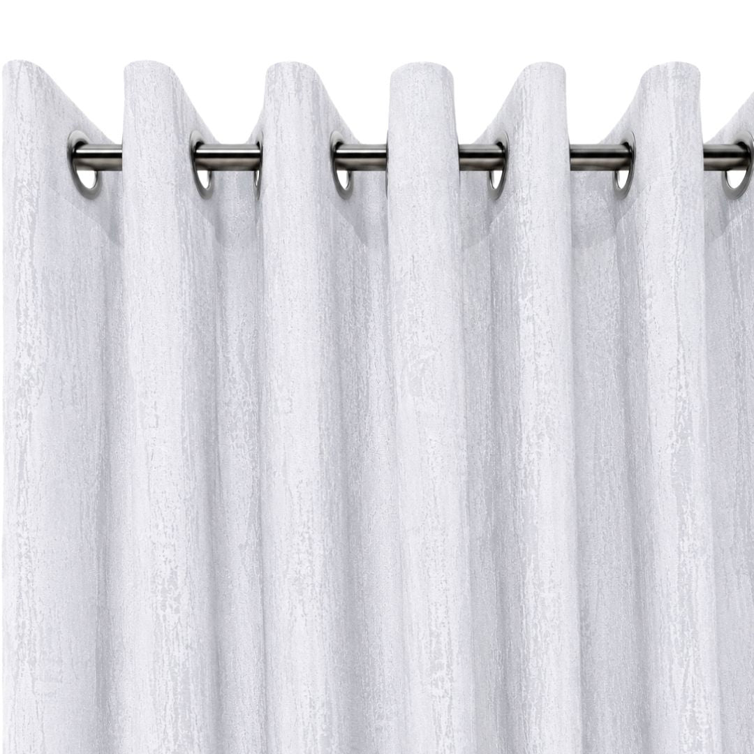 Brush Stroke Lined Eyelet - Ready Made Curtains - Image 9