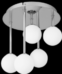 Ceiling Light -CF015/5 Chrome