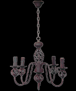 Chandelier Light - CH065/5 Rust