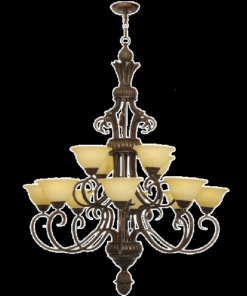 Chandelier Light - CH1478/5 Old Gold