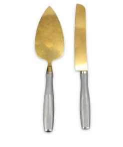 Cake Knife and Server Set - 2pcs